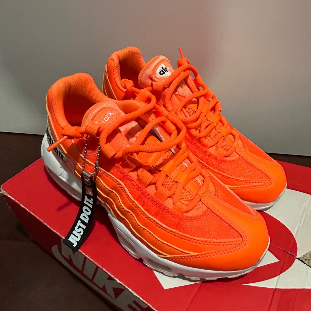 Neon orange Nike AirMax